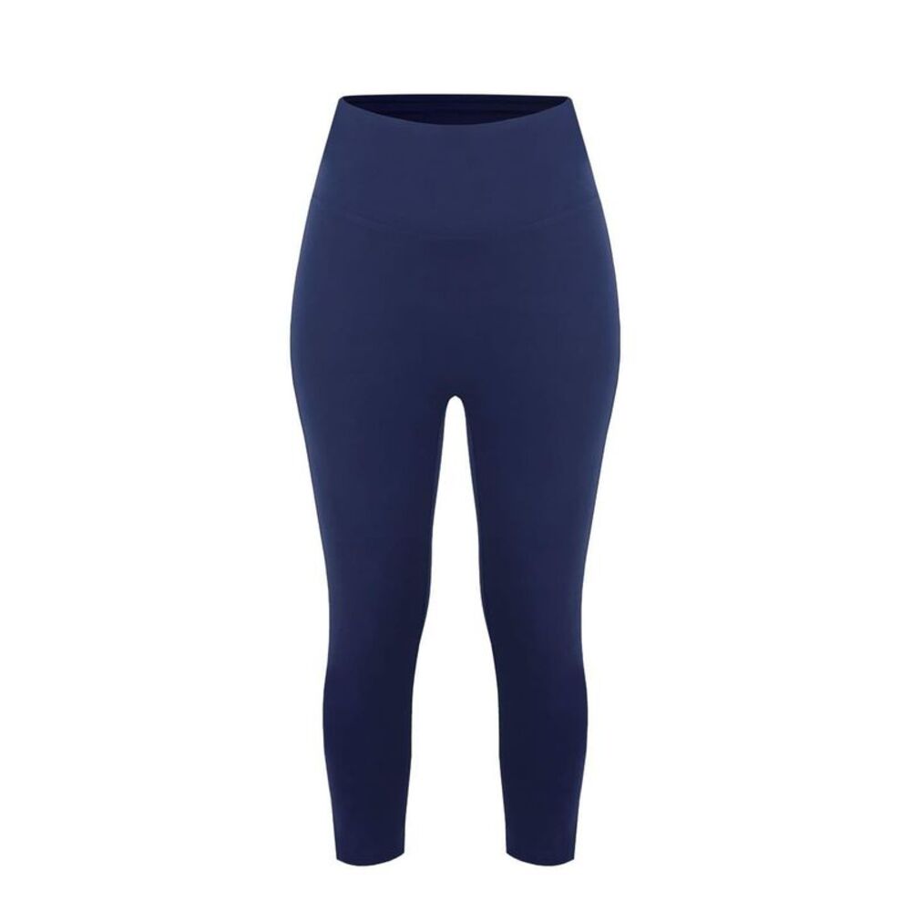 Miso Womens/Ladies Capri Slim Leg 3/4 Leggings / Navy
